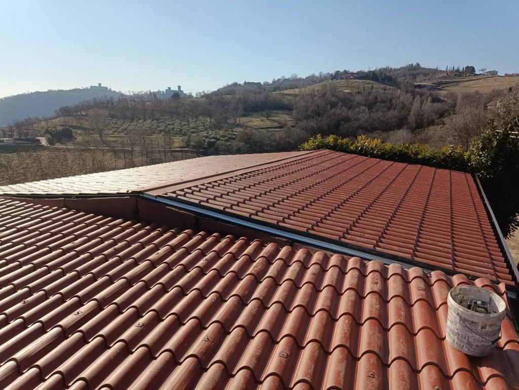 Copertura tetto con tegole New Tecnowork
