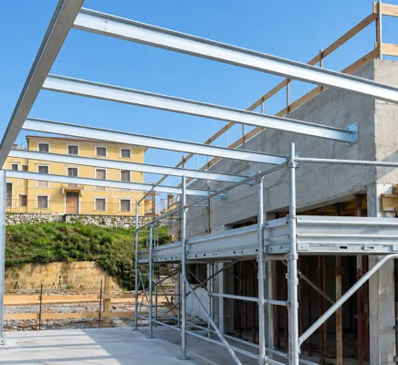 Installazione del telaio metallico di supporto New Tecnowork