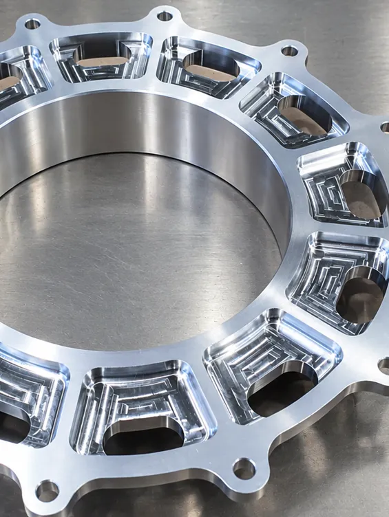 Componente di fresatura meccanica
